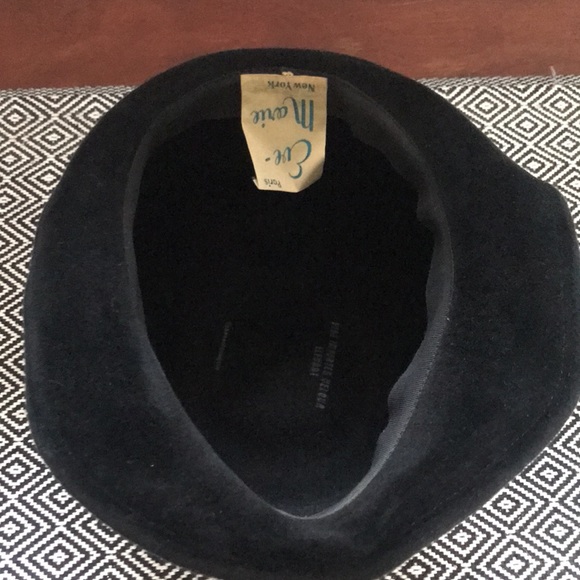 1920s style vintage Felt cloche hat - Picture 7 of 11